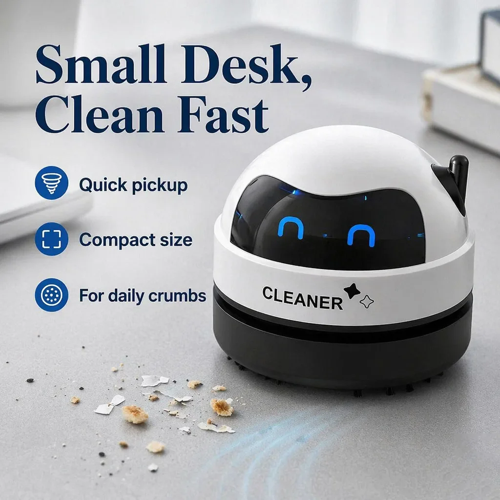 Портативный мини-настольный пы – обзор и цена Mini Desktop Vacuum Cleaner For Eraser Dust